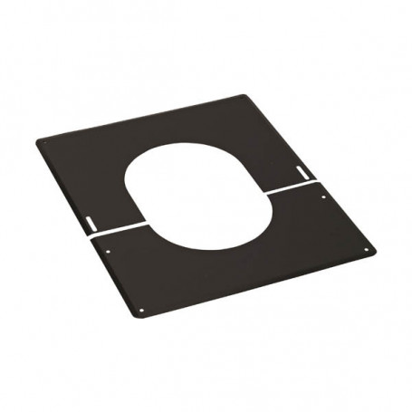 Plaque de finition noire