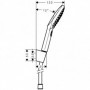 Raindance Select E 120 3 jets/ Porter'S 1600 mm
