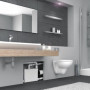 Broyeur+ Bâti-support wc SFA SANIWALL PRO UP