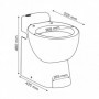 Cuvette broyeur compact wc SFA SANICOMPACT PRO ECO+
