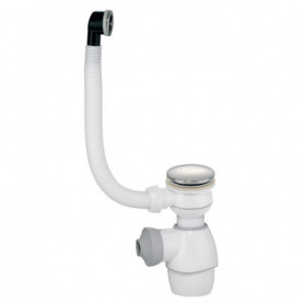 Bonde de lavabo quick-clac avec clapet en laiton - Manubricole