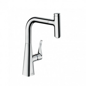 hansgrohe Mitigeurs de cuisine: Focus M42, Mitigeur cuisine 150, avec embout  du bec extractible, 1jet, sBox, N° article 71829000