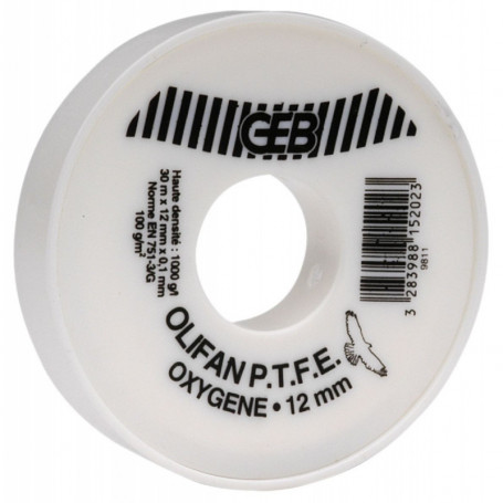 Ruban d'étanchéité OLIFAN PTFE OXYGENE