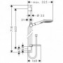 Set de douche RainDance Select E 120 hansgrohe