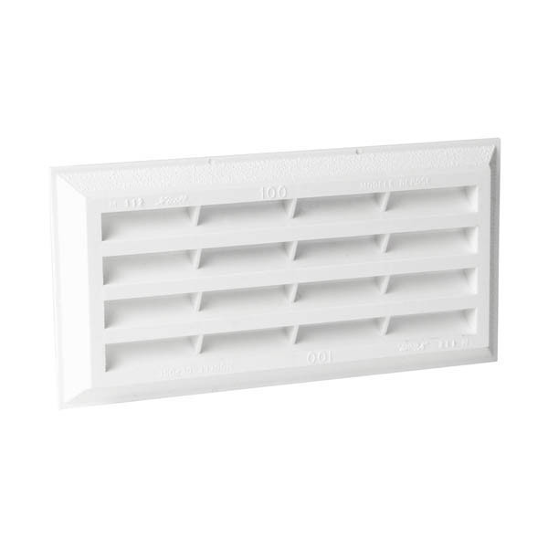 Grille de ventilation Rectangulaire à sceller classique avec