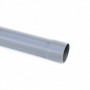 Tube PVC gris NF évacuation eaux usées