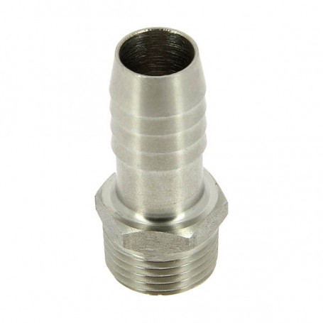 Embout cannelé inox mâle usiné