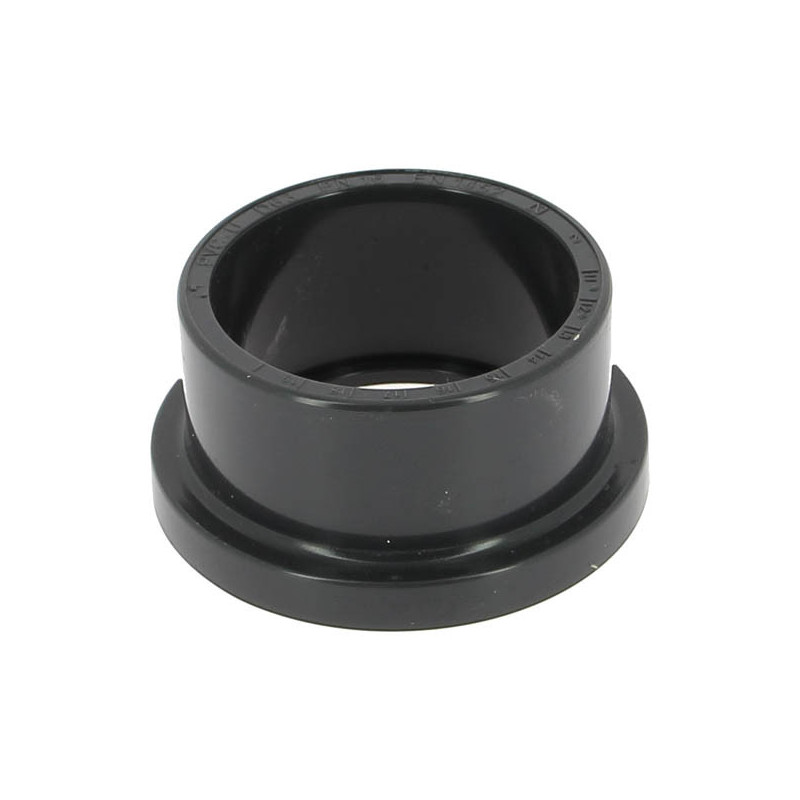 Collet PVC pression strié a coller Ø75 Collet PVC pression strié a coller Ø75
