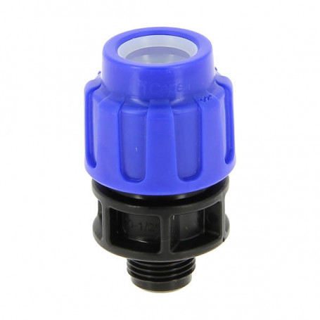 Raccord compression mâle