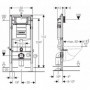 Bâti-support DUOFIX PLUS UP320 Geberit