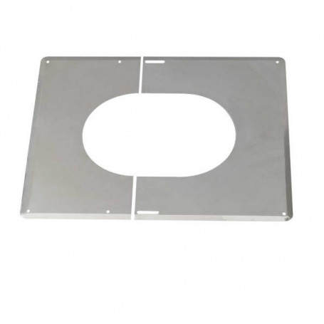 Plaque de finition 0° à 30° finition inox TEN