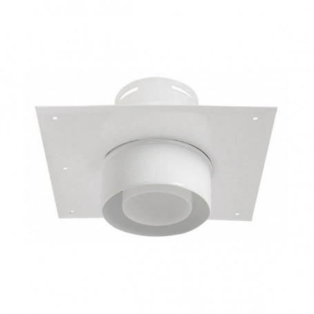 Plaque plafond C9 avec tuyau de 15 cm TEN