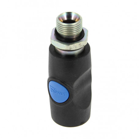 Raccord fileté mâle cylindrique avec joint d'étanchéité