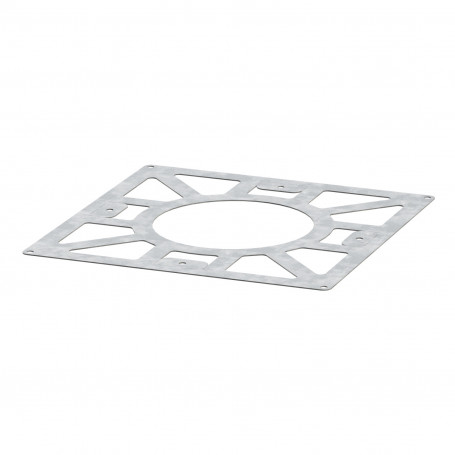 Plaque d'écart au feu galva TEN