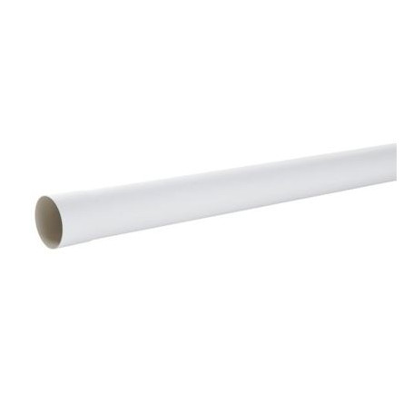 Tube de descente TD80 blanc