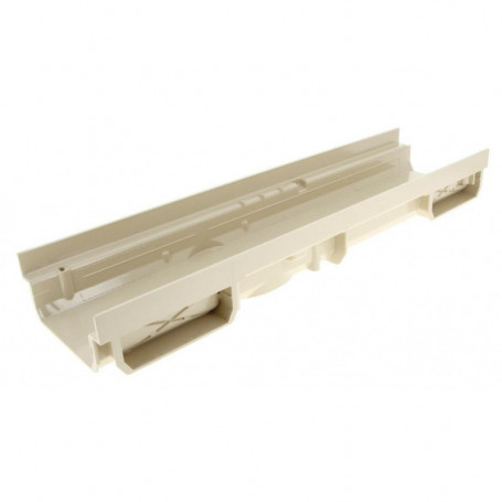 Caniveau bas seul hauteur 60 largeur 130