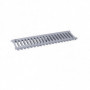 Grille seule pour caniveau largeur 130 Connecto Nicoll
