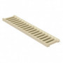 Grille seule pour caniveau série 130 First Plast