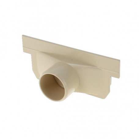 Naissance pour caniveau bas à grille inox Nicoll