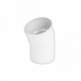 Coude 30° Mâle Femelle PVC évacuation blanc Nicoll