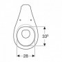Cuvette WC au sol Geberit Bastia