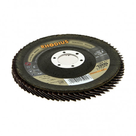 Disque lamelle/fibre inclinée