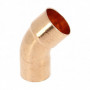 Coude à souder 45° MF 40 CU