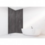 Panneau mural VIPANEL aspect aragon noir velvet