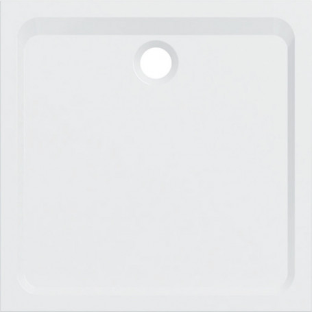 Receveur à pose Melua avec ressaut Geberit