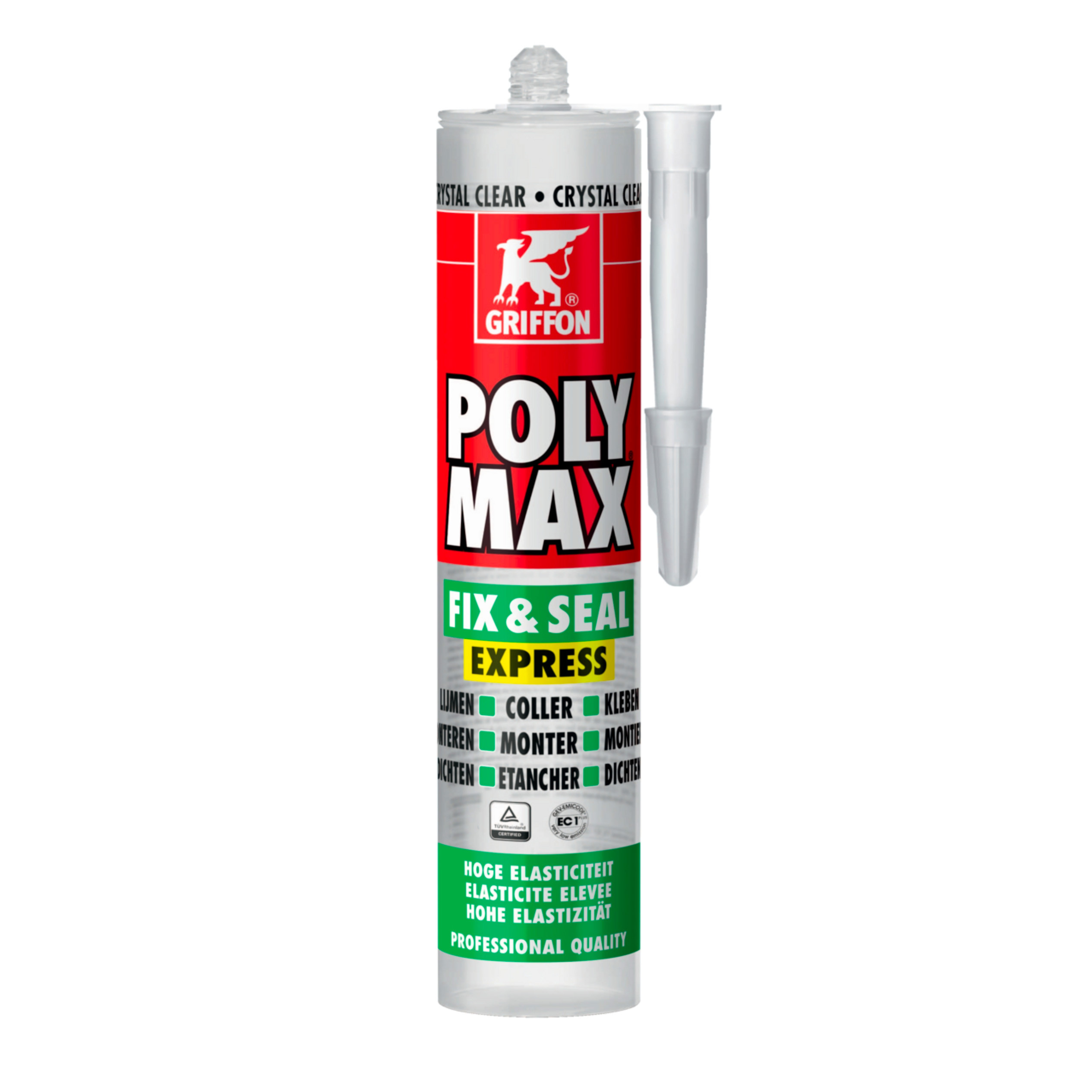 Griffon Poly max ms mastic adhésif 290 ml. blanc - 6150450 
