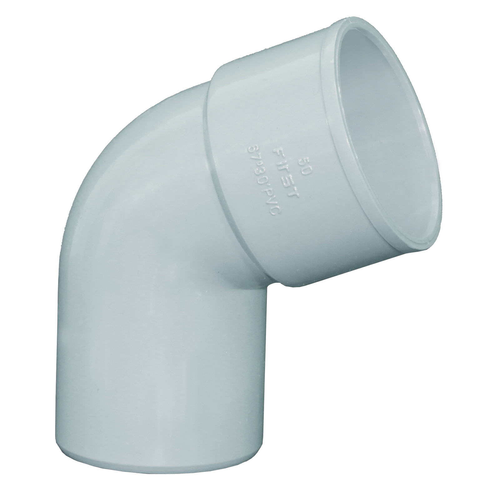 COUDE PVC MALE-FEMELLE 22°30 Ø 40 - Ø 40 - Baignoire