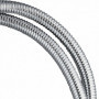 Flexible de douche inox chromé Metal Shiny twist Wirquin