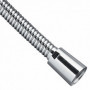 Flexible de douche inox chromé Metal Shiny twist Wirquin