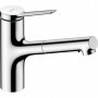 Mitigeur évier Zesis M33 150 douchette 2 jets Hansgrohe
