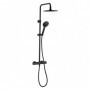 Colonne de douche thermostatique BLACK ROMA
