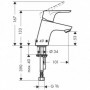 Mitigeur lavabo Focus 70 Hansgrohe
