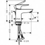 Mitigeur lavabo Talis E 80 CoolStart Hansgrohe