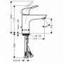 Mitigeur lavabo Focus 100 Hansgrohe