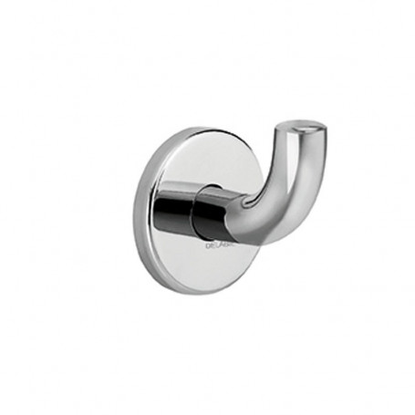 Patère porte vêtement ''virgule'' Delabie