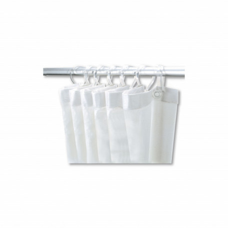 Rideau de douche à anneau Delabie