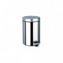 Poubelle ronde à pédale inox Delabie