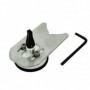 Guide de perçage inox pour trépan diamanté Leman