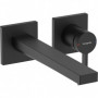 Mitigeur lavabo mural Tecturis E bec 22,5cm Hansgrohe