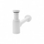 Mini siphon lavabo design Linéis chromé Wirquin