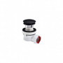 Ensemble bonde et siphon pour lavabo ultra-compact Quick clac Wirquin