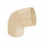 Tube de descente Ø100 pour gouttière de 33 sable FIRST