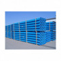 Tube drainage routier PVC bleu