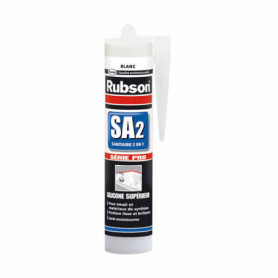 MASTIC RUBSON SANITAIRE ST 5 NOIR (CARTOUCHE SILICONE DE 300ML