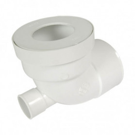 Bague et joint pipe wc rigide, pour sortie de cuvette, WIRQUIN l.2.4 x  H.22.5