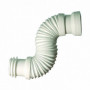 Pipe souple extensible pour WC sur pied